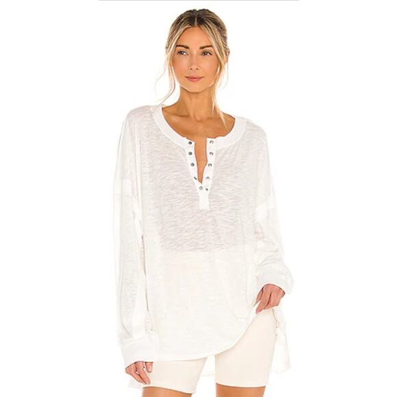 FP Movement One Up Long Sleeve Top Gorpcore Utility Grunge Streetwear Oversized - Picture 4 of 10